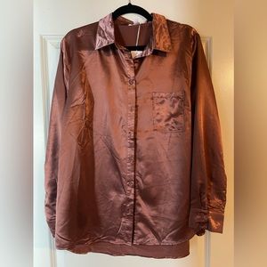 Women’s Silk Button Up